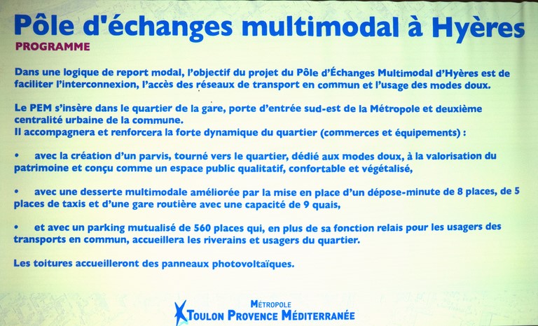 pole multimodal Hyères